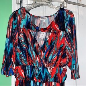 NWT- Avenue colorful dress 22 / 24